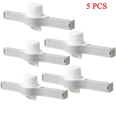 Kitchen Sealing Clip Screw Cap Seasoning Bag Milk Powder Salt Snack Food Preservation Gadget Accessory