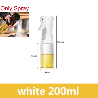 200/300ml Oil Spray Bottle Camping BBQ Cooking Kitchen Baking Olive Oil Soy Sauce Dispenser Vinegar Air Fryer Sprayer Gadgets