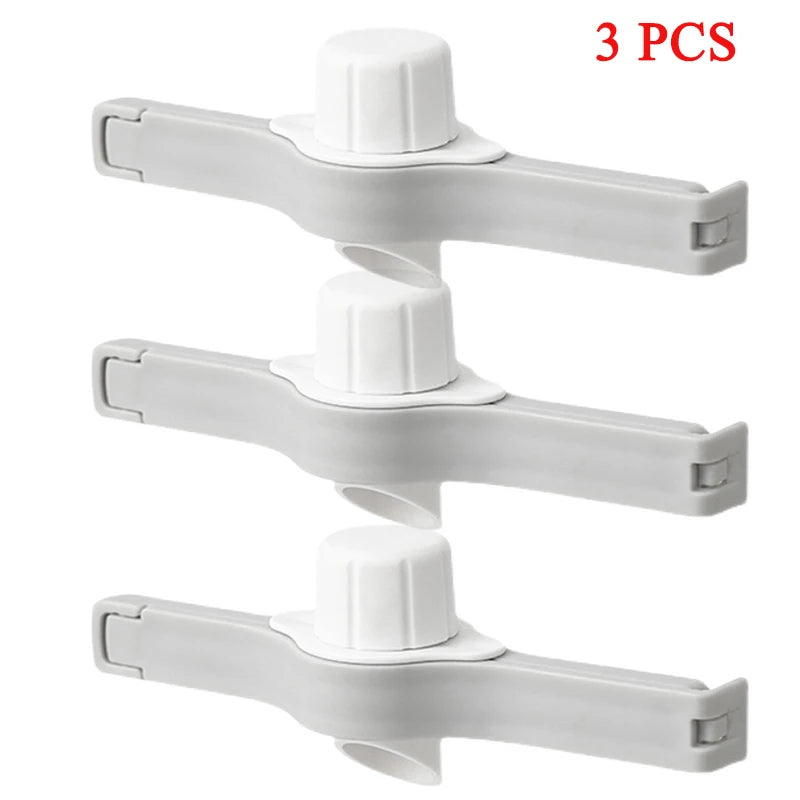Kitchen Sealing Clip Screw Cap Seasoning Bag Milk Powder Salt Snack Food Preservation Gadget Accessory
